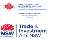 Desktop Screenshot of nswbands.com
