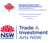 Tablet Screenshot of nswbands.com